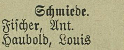 Adressbuch Einsiedel 1880