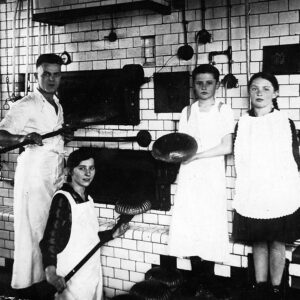 In der Bäckerei von Paul Uhlig.